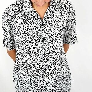 TRIBAL THE SHIRT ANIMAL PRINT SIZE SMALL